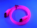 24 Inch SATA UV Red Cable